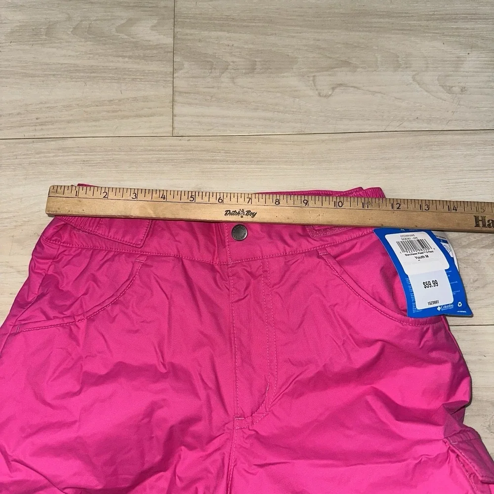 Columbia Pants Girls Youth M Pink Starchaser‎ Peak Ski Snow Waterproof Outgrown